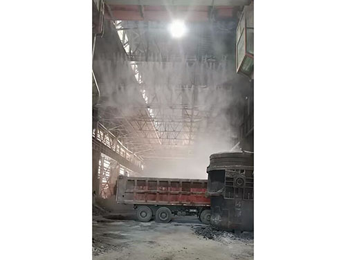 廢鋼渣干霧抑塵